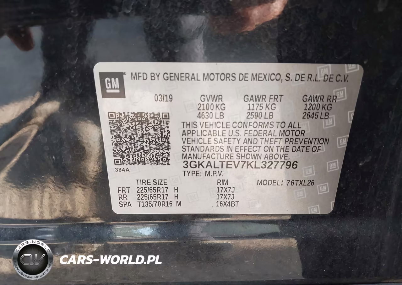 2019 GMC Terrain Sle VIN:3GKALTEV7KL327796 - 9