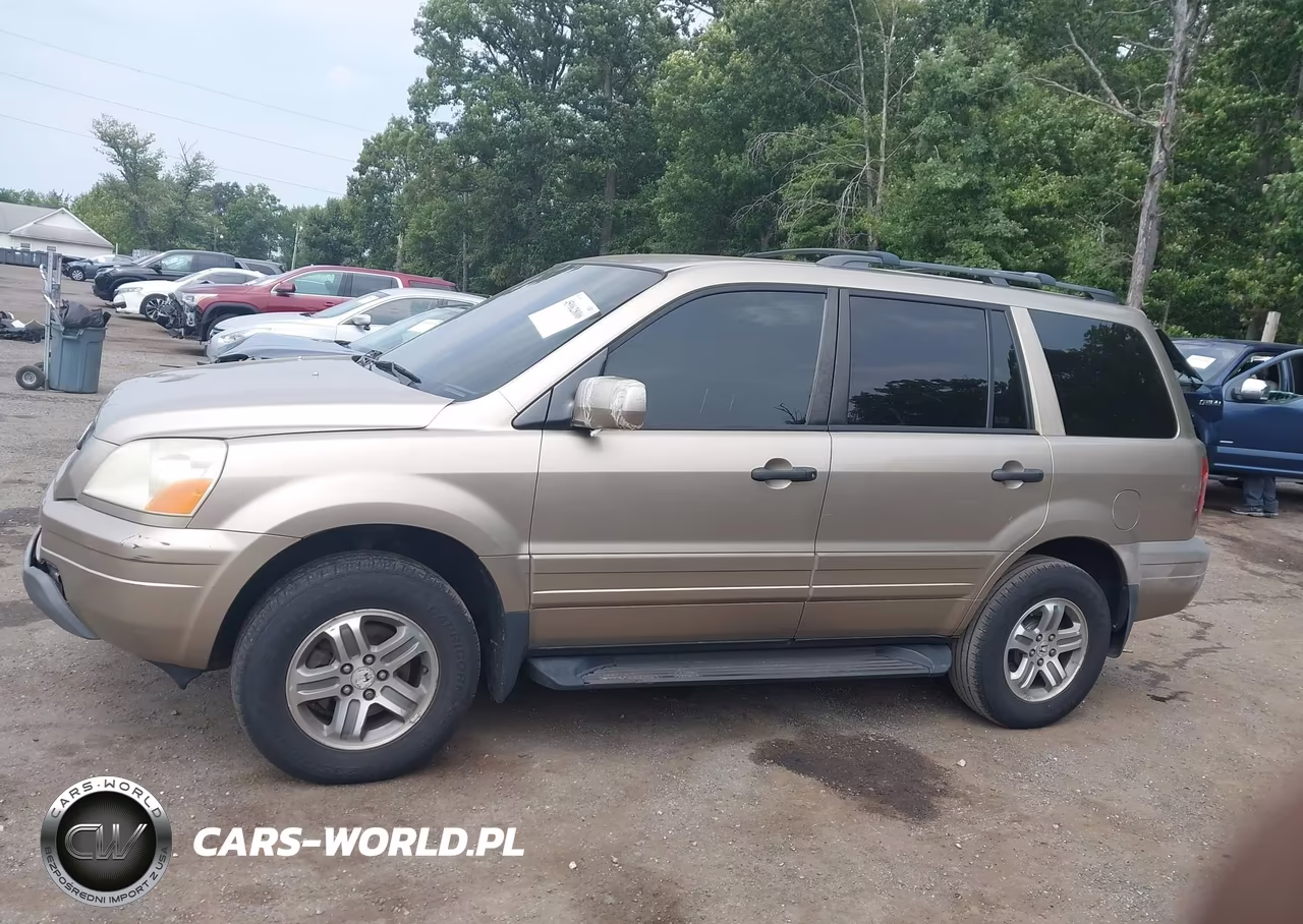 2005 Honda Pilot Ex VIN:5FNYF18405B008607 - 14