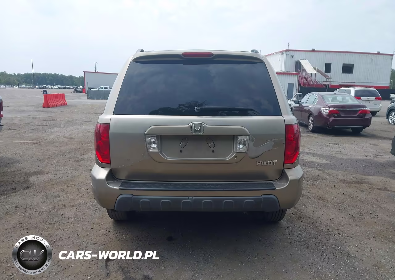 2005 Honda Pilot Ex VIN:5FNYF18405B008607 - 16