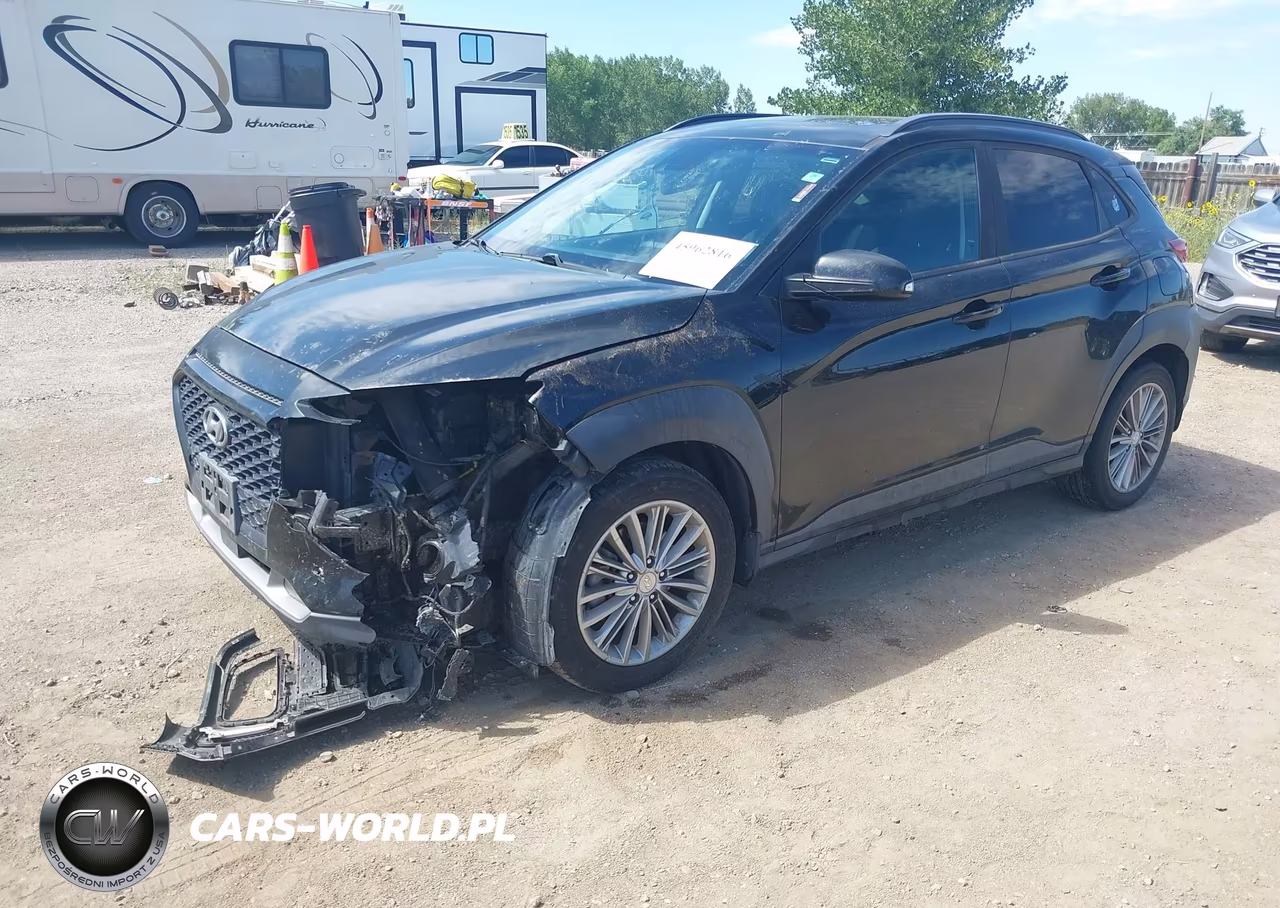 2018 Hyundai Kona Sel VIN:KM8K6CAA1JU127801 - 2