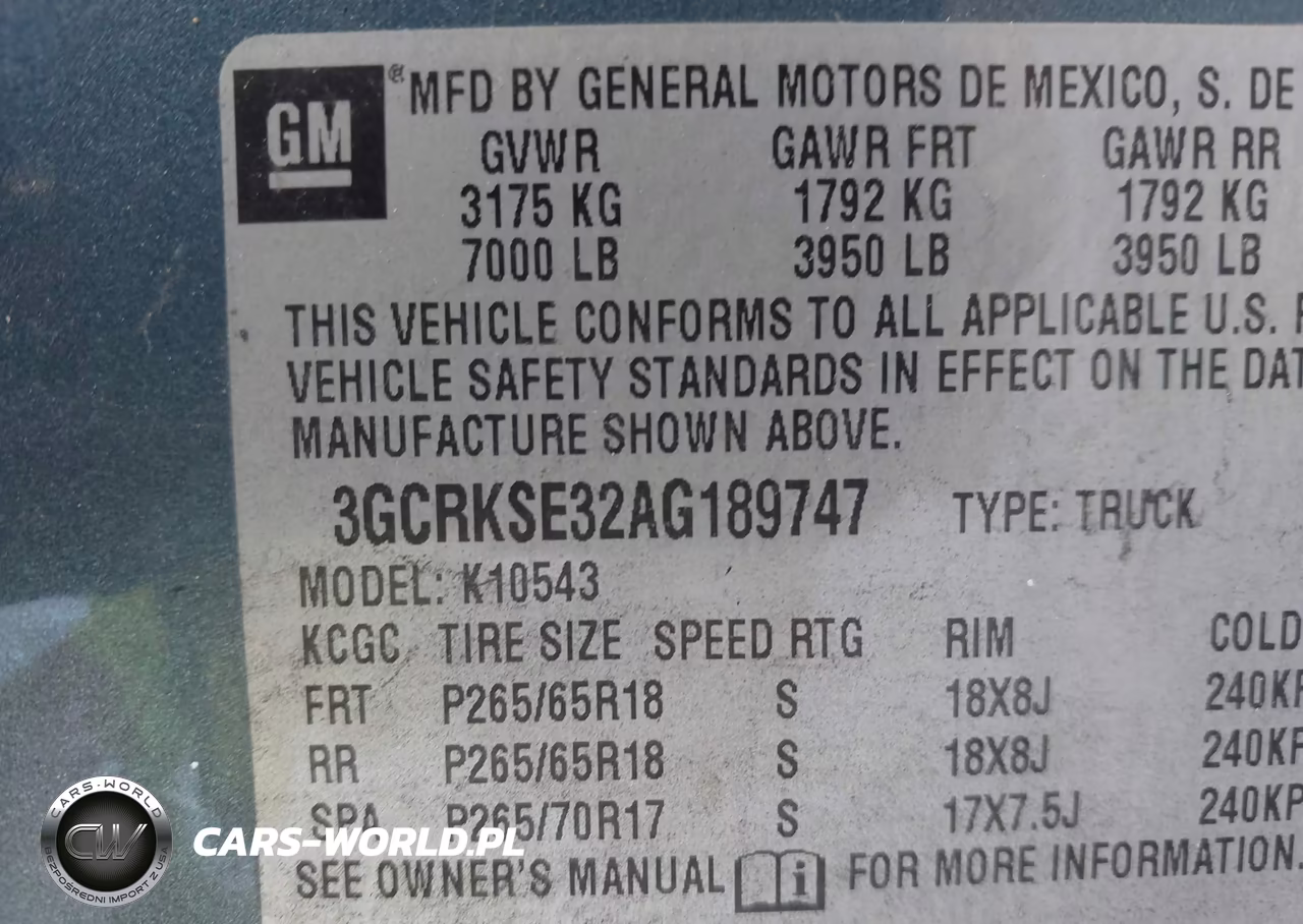 2010 Chevrolet Silverado 1500 Lt VIN:3GCRKSE32AG189747 - 9