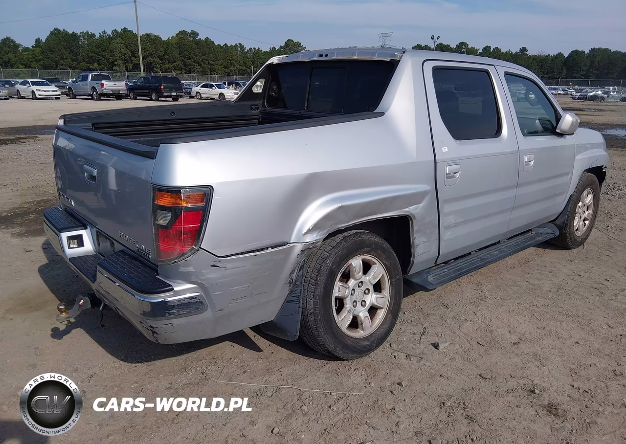 2006 Honda Ridgeline Rtl VIN:2HJYK16586H557535 - 4