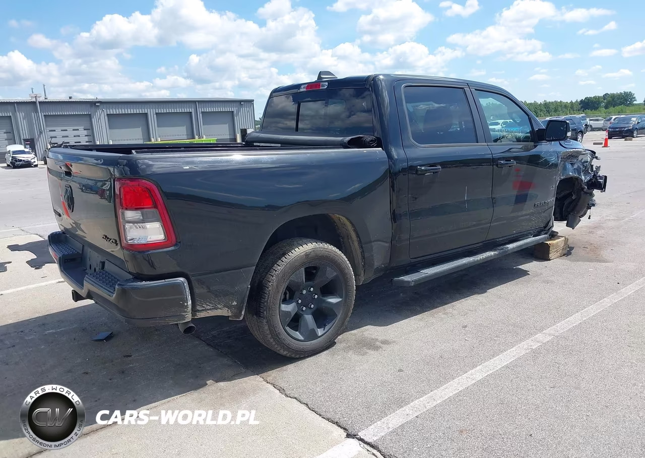2019 Ram 1500 Big Horn-Lone Star 4X4 5'7 Box VIN:1C6RRFFG8KN695314 - 4