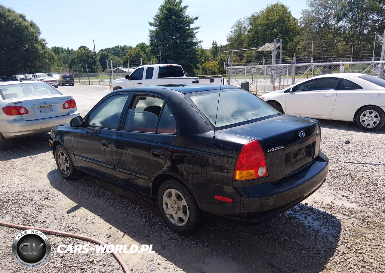 2003 Hyundai Accent Gl VIN:KMHCG45C83U498511 - 3