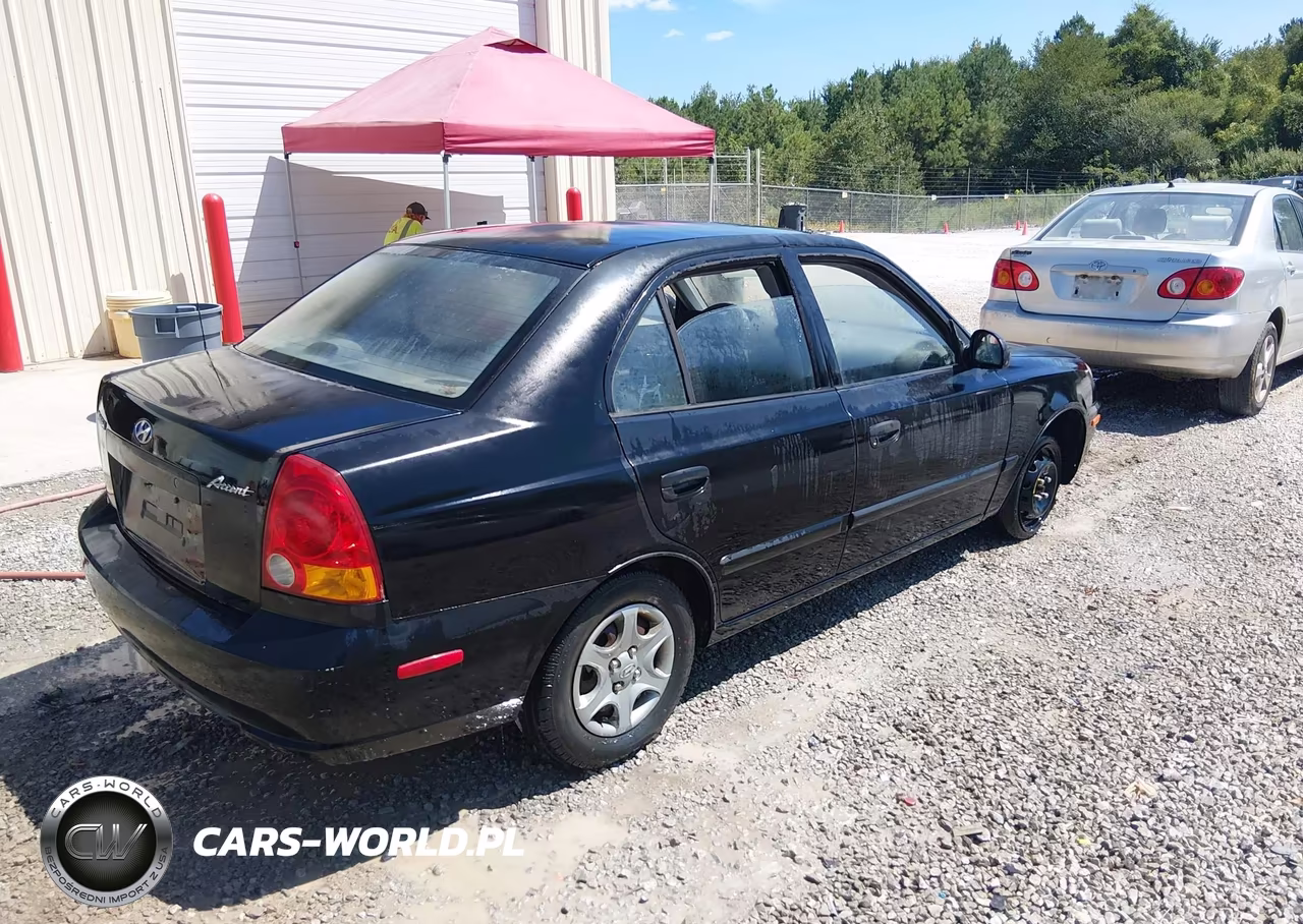 2003 Hyundai Accent Gl VIN:KMHCG45C83U498511 - 4