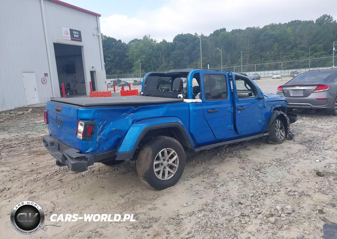 2023 Jeep Gladiator Sport S 4X4 VIN:1C6HJTAG1PL566228 - 4