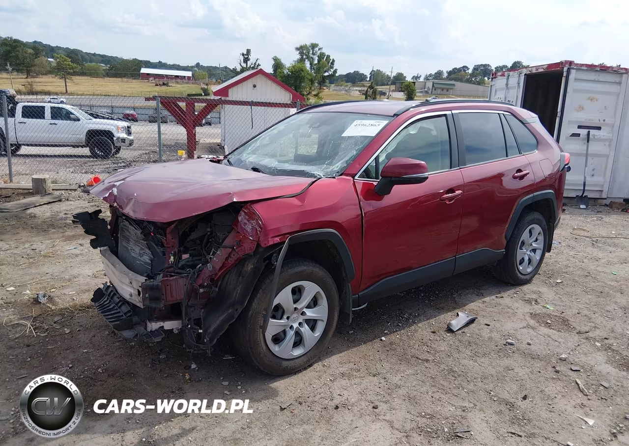 2019 Toyota Rav4 Le VIN:JTMG1RFV8KD022391 - 2