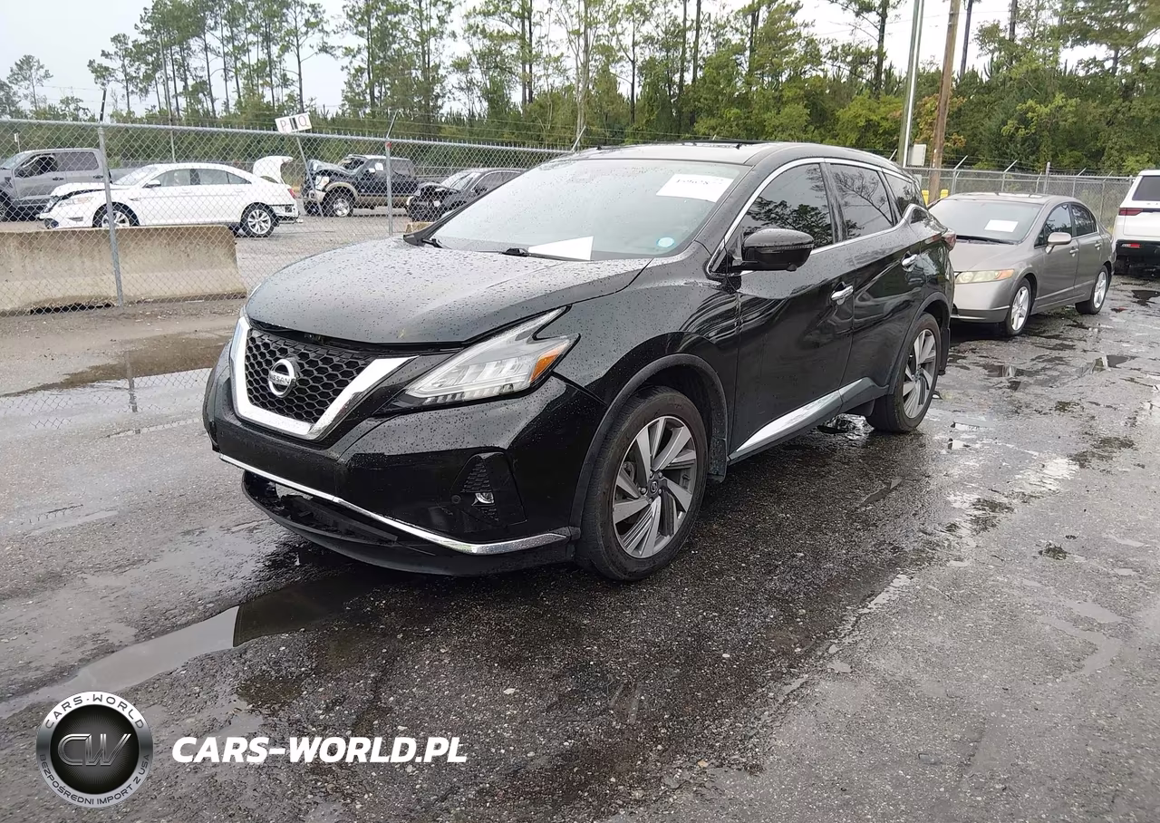 2021 Nissan Murano Sl Fwd VIN:5N1AZ2CJ1MC103244 - 2