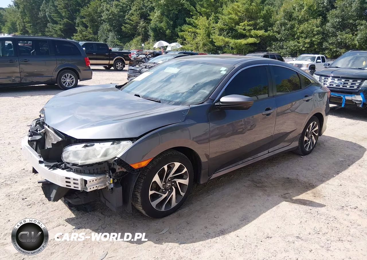 2016 Honda Civic Ex VIN:19XFC2F77GE013539 - 2