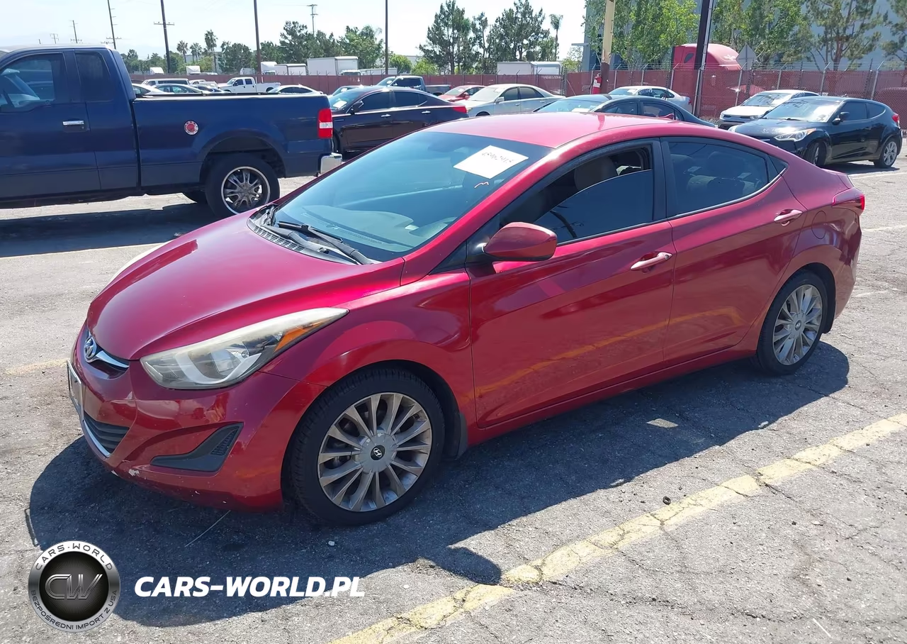 2016 Hyundai Elantra Se VIN:5NPDH4AE0GH774256 - 2