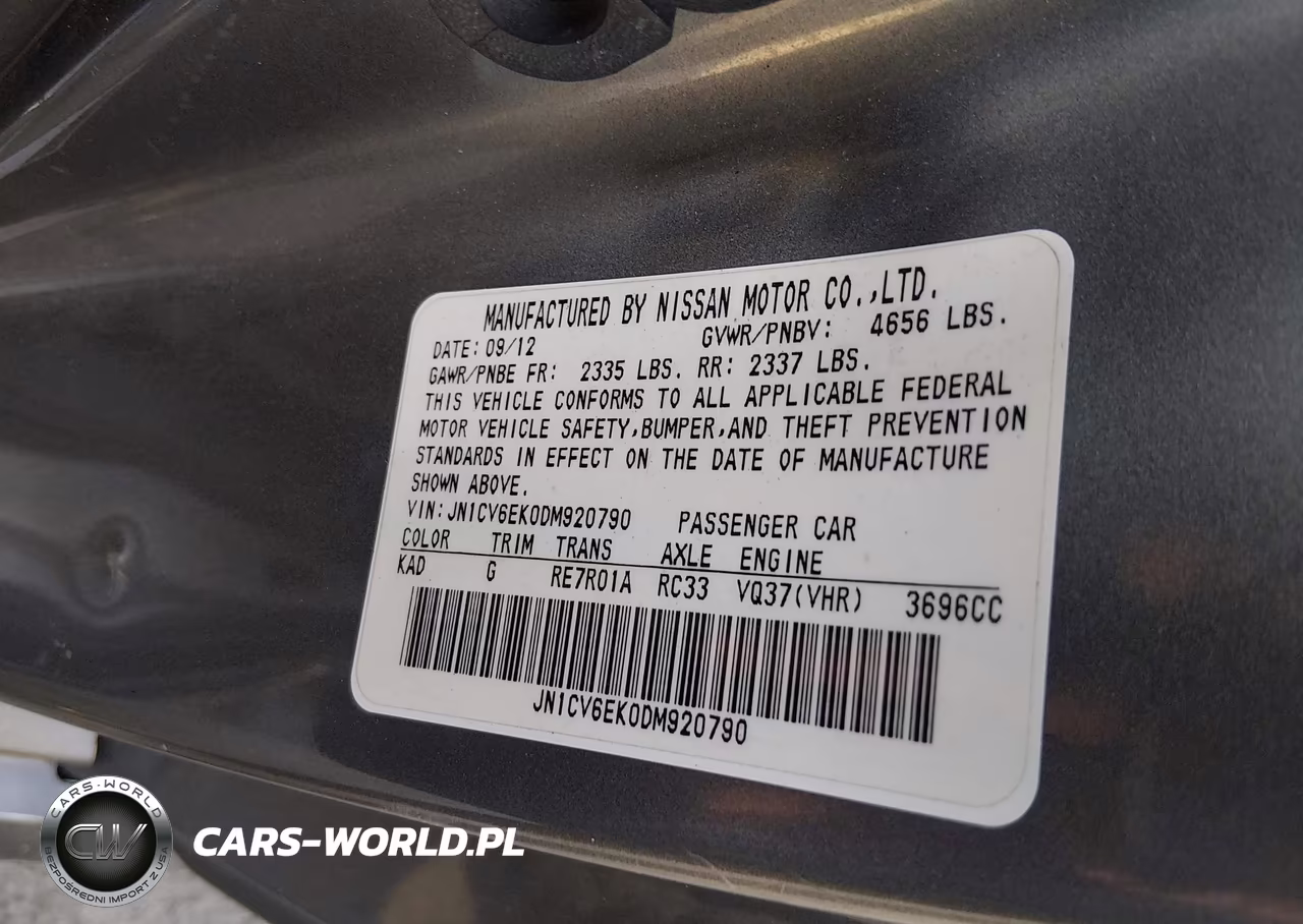 2013 Infiniti G37 Journey VIN:JN1CV6EK0DM920790 - 9