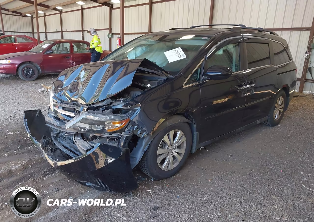 2016 Honda Odyssey Ex-L VIN:5FNRL5H6XGB102437 - 2