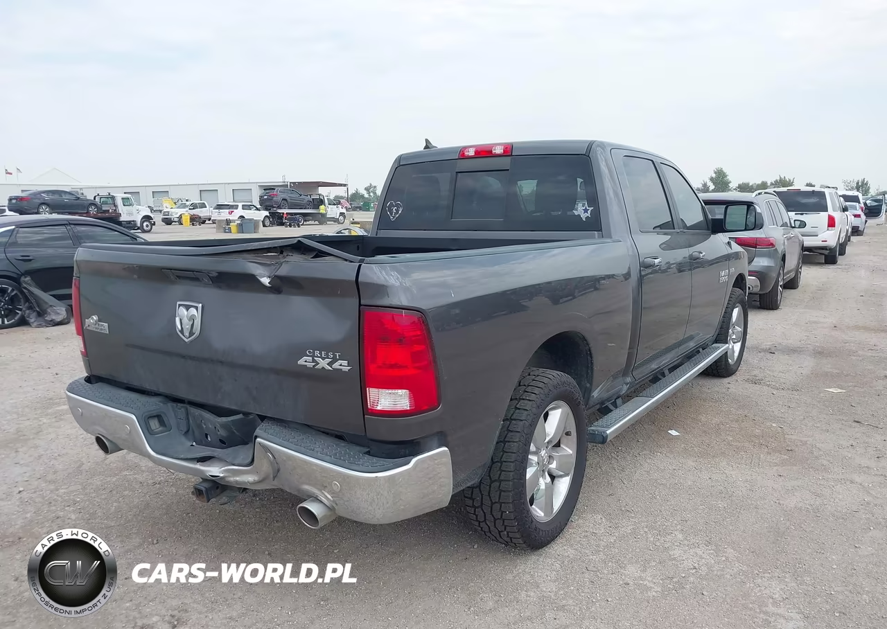2017 Ram 1500 Big Horn 4X4 6'4 Box VIN:1C6RR7TT2HS698730 - 4