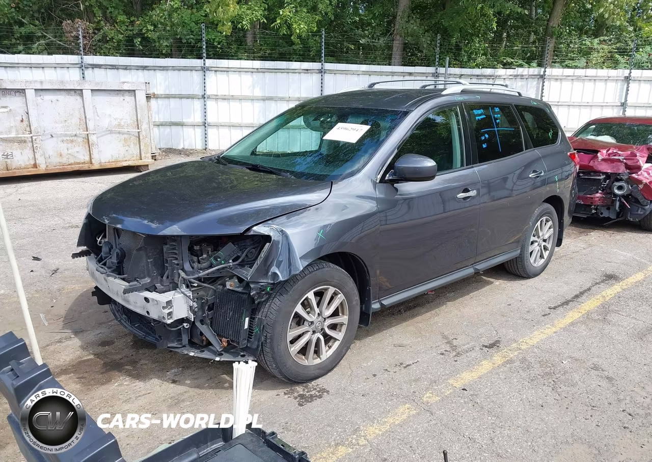 2014 Nissan Pathfinder Sv VIN:5N1AR2MM8EC693078 - 2