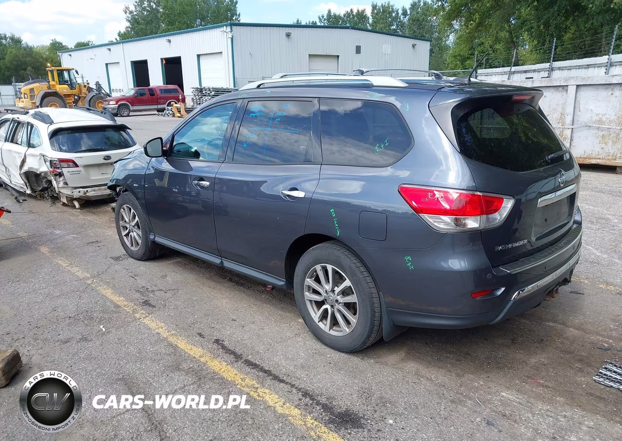 2014 Nissan Pathfinder Sv VIN:5N1AR2MM8EC693078 - 3