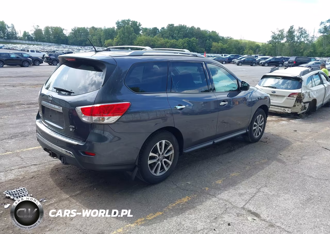 2014 Nissan Pathfinder Sv VIN:5N1AR2MM8EC693078 - 4