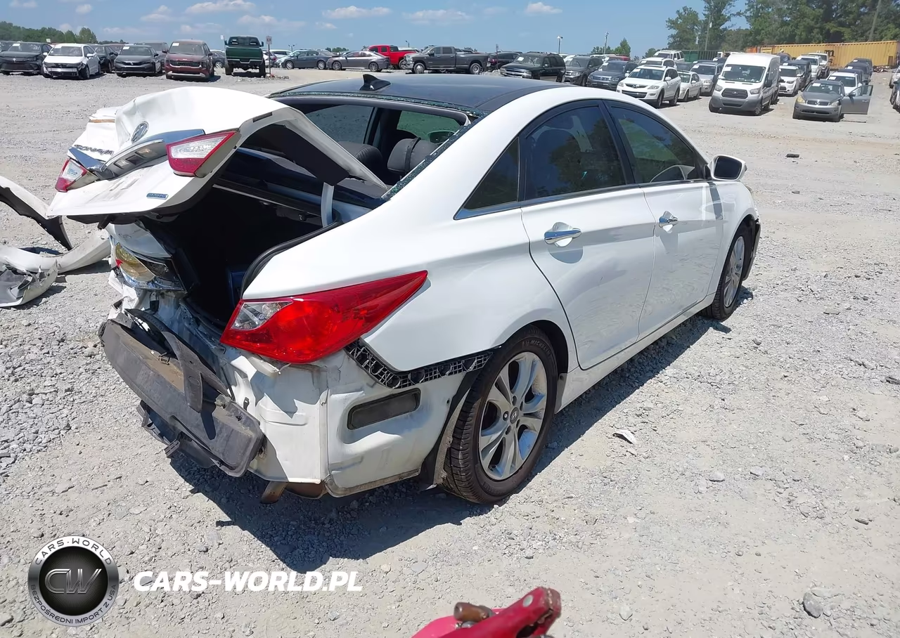 2012 Hyundai Sonata Limited VIN:5NPEC4AC2CH382133 - 4
