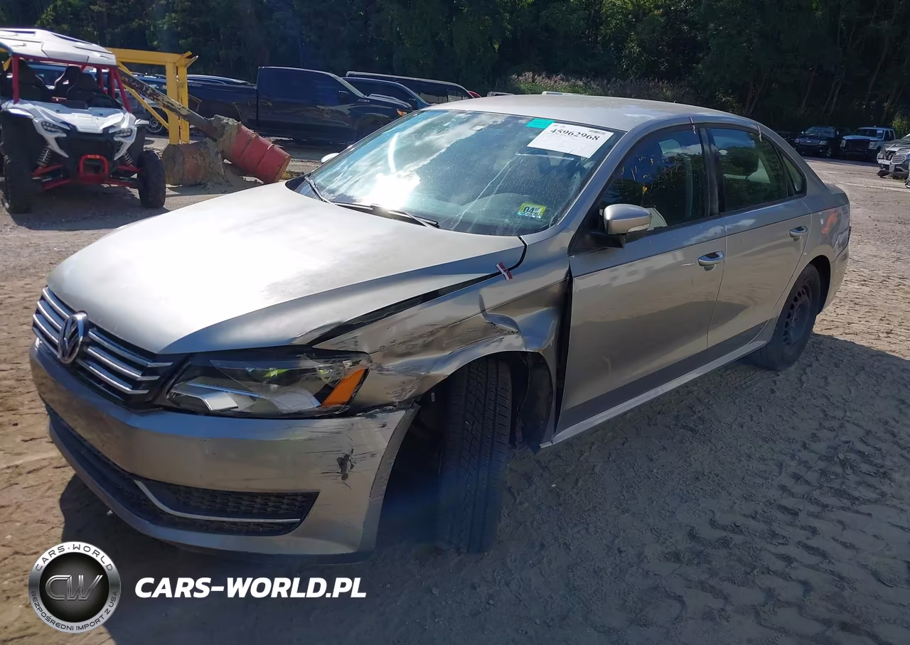 2014 Volkswagen Passat 2.5L S VIN:1VWAP7A37EC011632 - 2