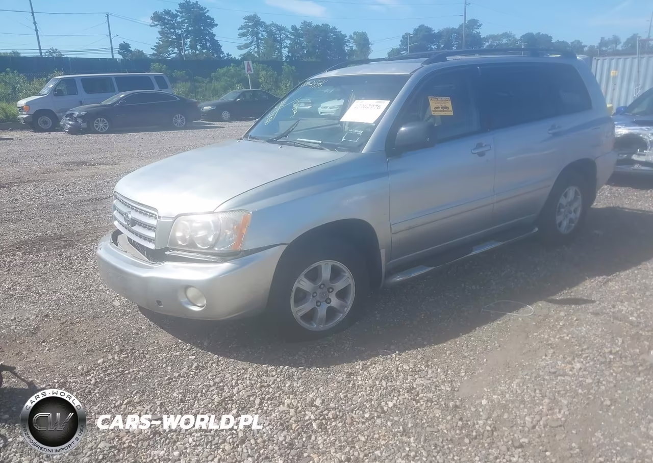 2001 Toyota Highlander V6 VIN:JTEHF21A610041010 - 2