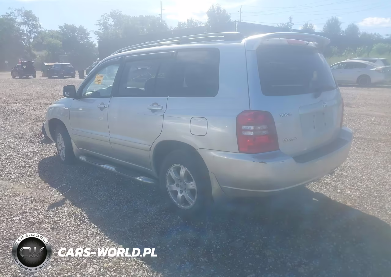 2001 Toyota Highlander V6 VIN:JTEHF21A610041010 - 3
