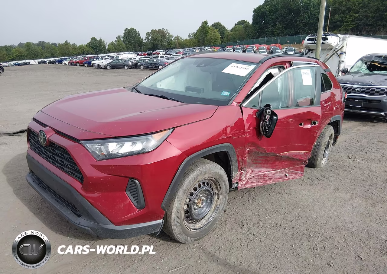 2021 Toyota Rav4 Le VIN:2T3G1RFV1MW191884 - 2