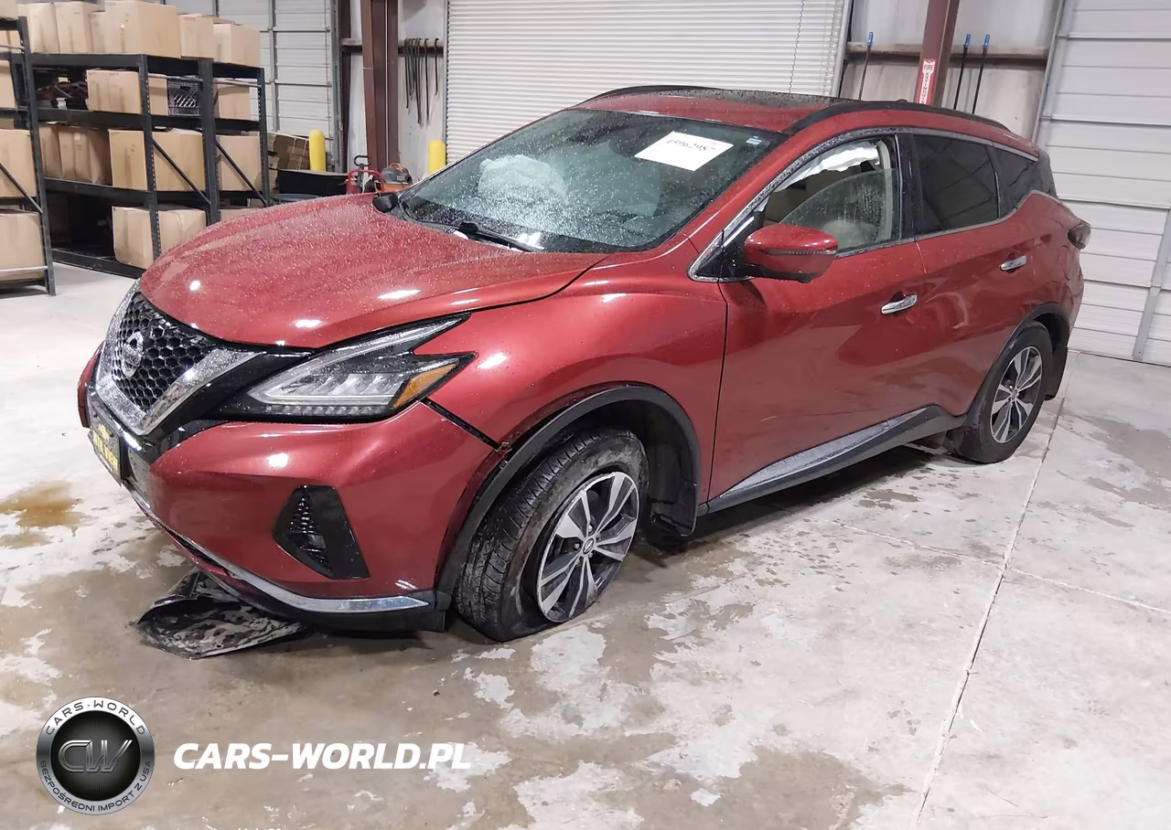 2020 Nissan Murano Sv Fwd VIN:5N1AZ2BJXLN124758 - 2