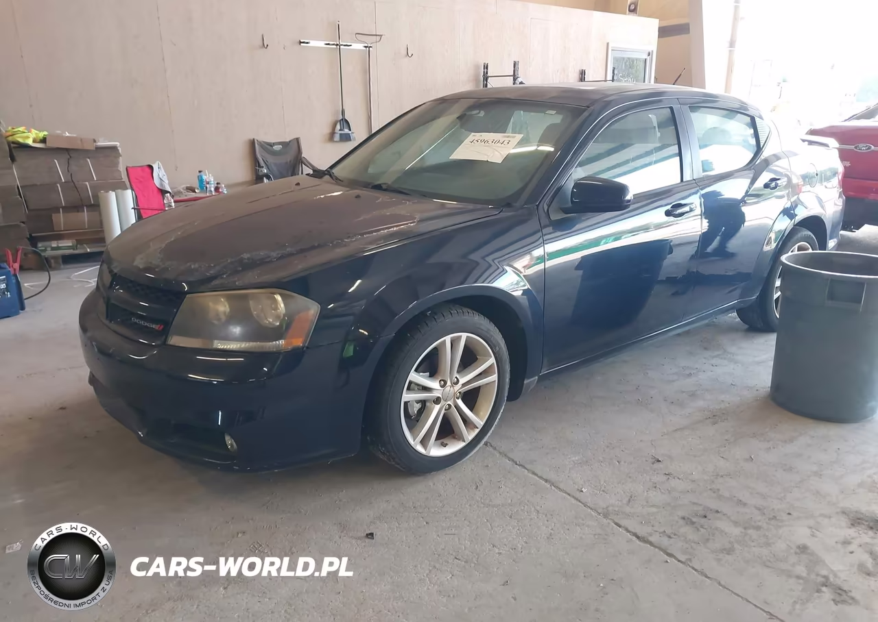 2014 Dodge Avenger Sxt VIN:1C3CDZCG6EN193512 - 2