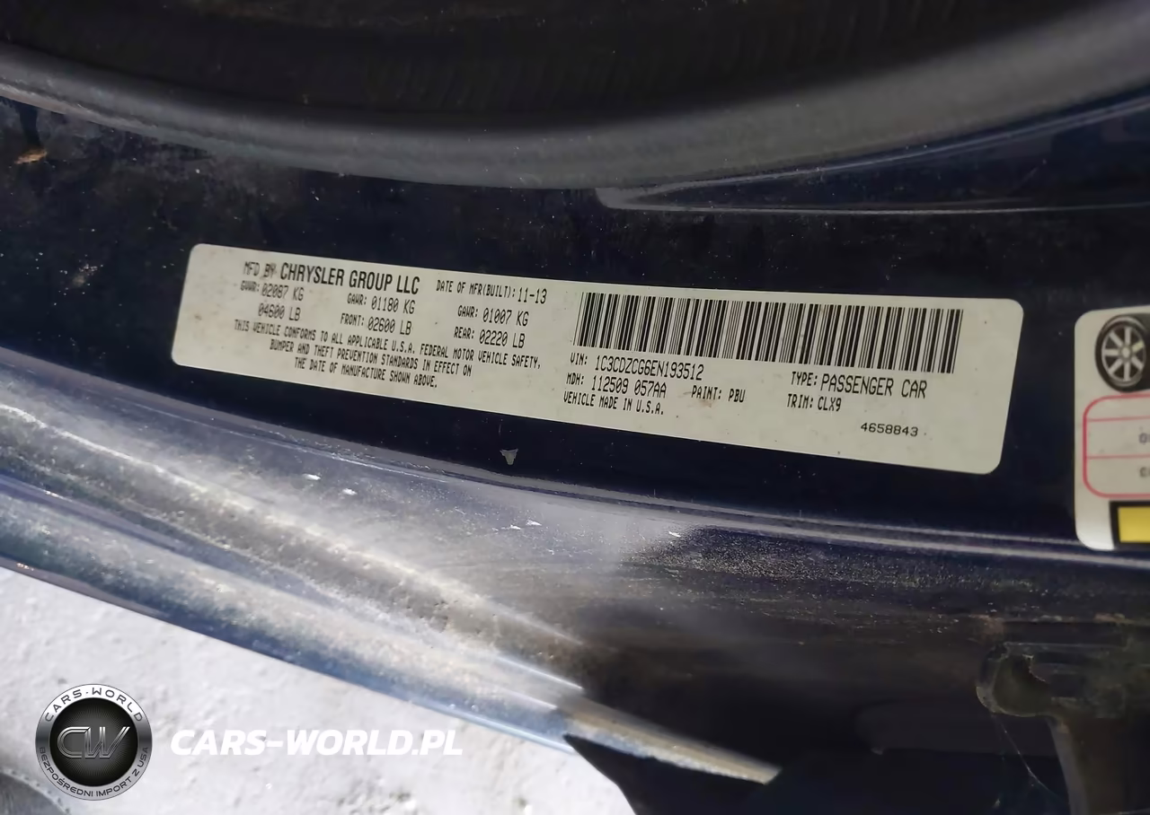 2014 Dodge Avenger Sxt VIN:1C3CDZCG6EN193512 - 9
