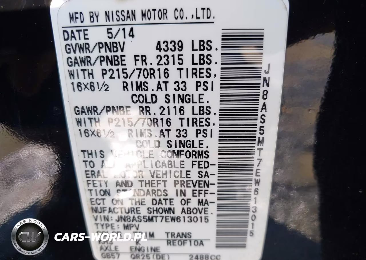 2014 Nissan Rogue Select S VIN:JN8AS5MT7EW613015 - 9