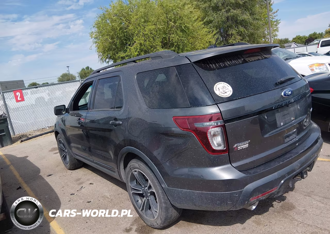 2015 Ford Explorer Sport VIN:1FM5K8GTXFGA54836 - 3