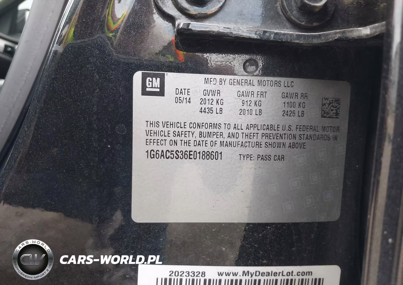 2014 Cadillac Ats Performance VIN:1G6AC5S36E0188601 - 9