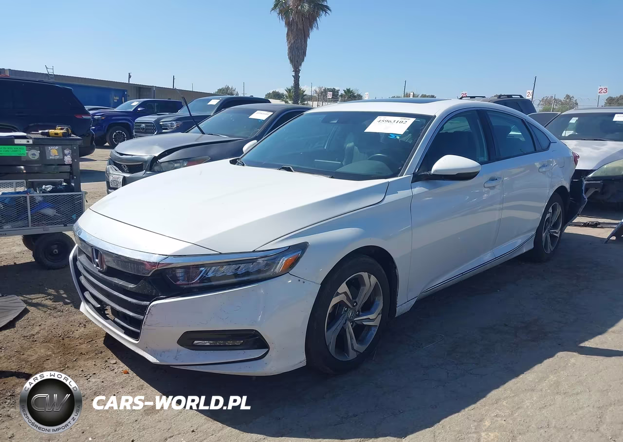 2019 Honda Accord Ex-L VIN:1HGCV1F50KA055456 - 2