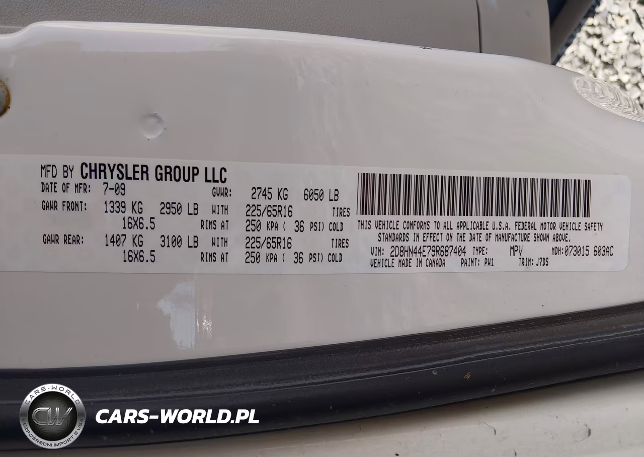 2009 Dodge Grand Caravan Se VIN:2D8HN44E79R687404 - 9