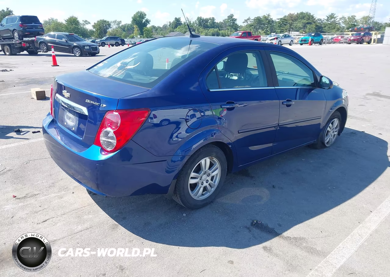 2013 Chevrolet Sonic Lt Auto VIN:1G1JC5SH4D4210037 - 4