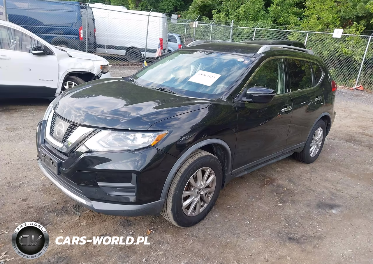 2017 Nissan Rogue Sv VIN:KNMAT2MV7HP604144 - 2
