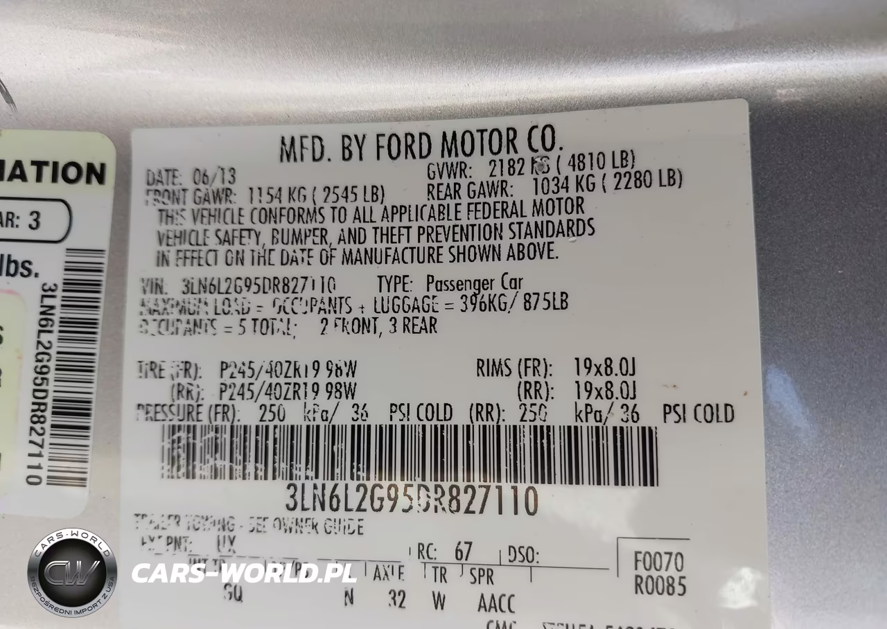 2013 Lincoln Mkz VIN:3LN6L2G95DR827110 - 9