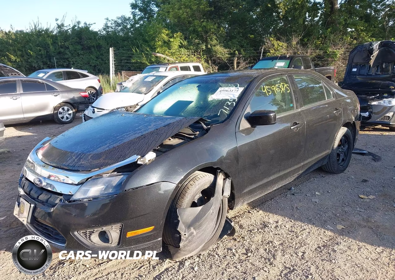 2010 Ford Fusion Se VIN:3FAHP0HA7AR390257 - 2