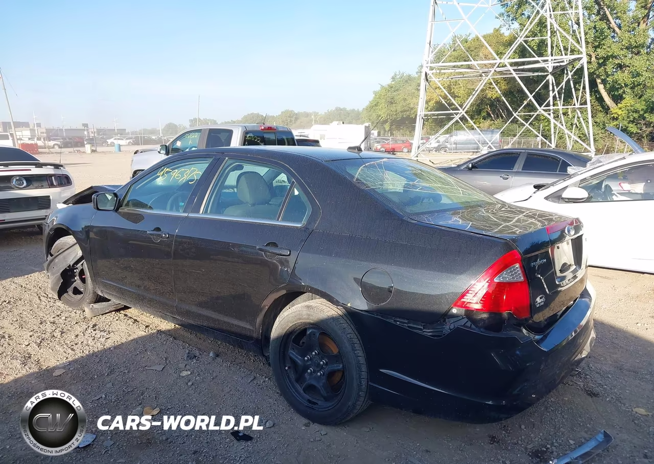 2010 Ford Fusion Se VIN:3FAHP0HA7AR390257 - 3