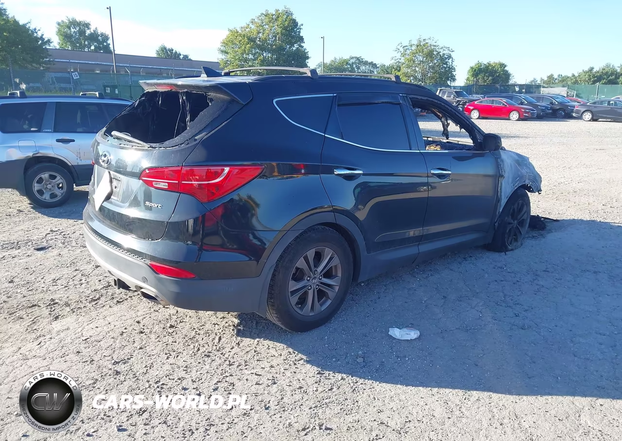 2013 Hyundai Santa Fe Sport VIN:5XYZU3LB2DG036217 - 4