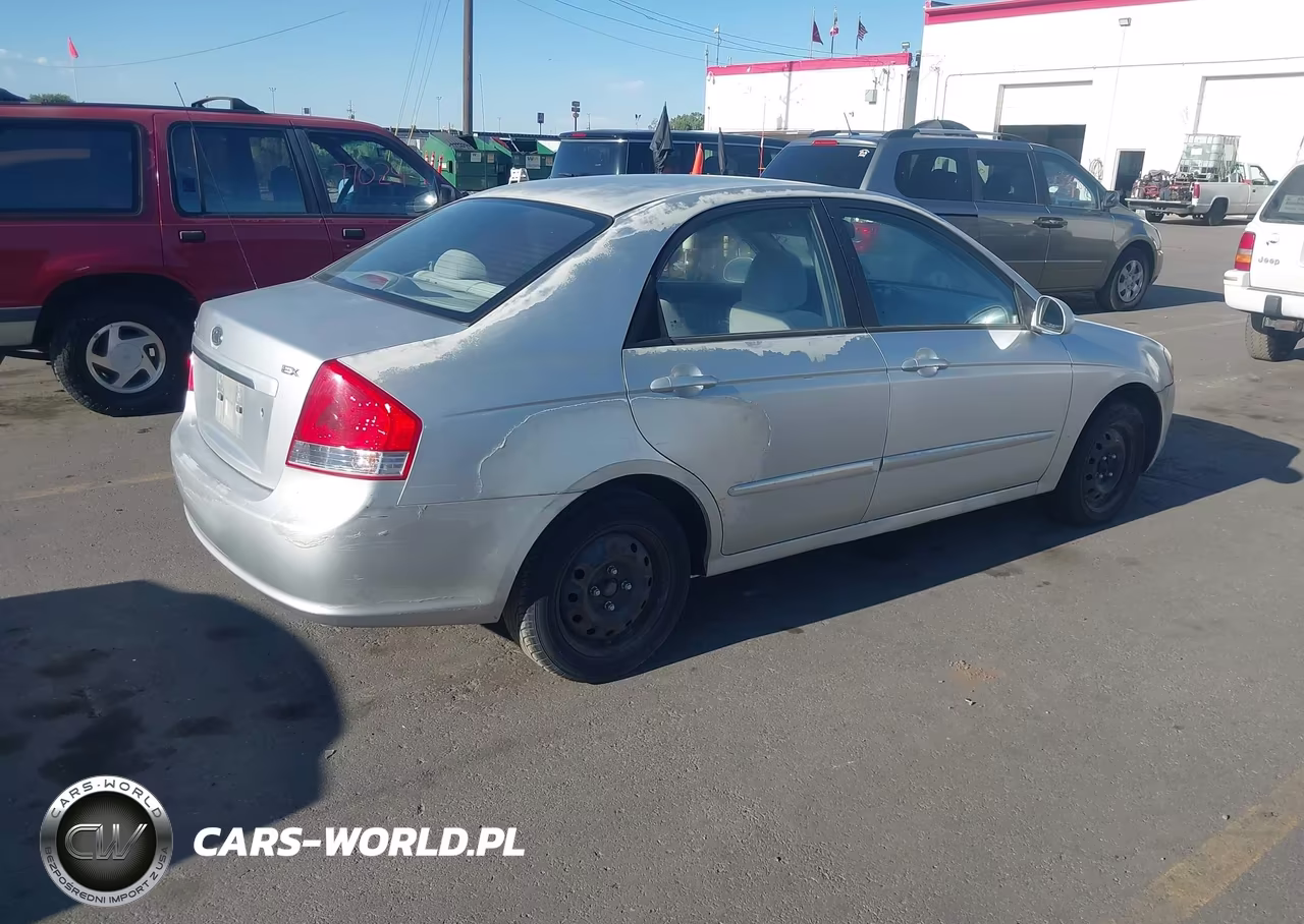 2009 Kia Spectra Ex VIN:KNAFE222995645796 - 4