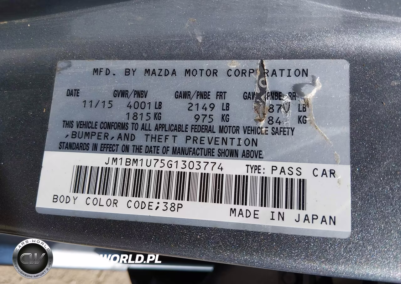 2016 Mazda Mazda3 I Sport VIN:JM1BM1U75G1303774 - 9