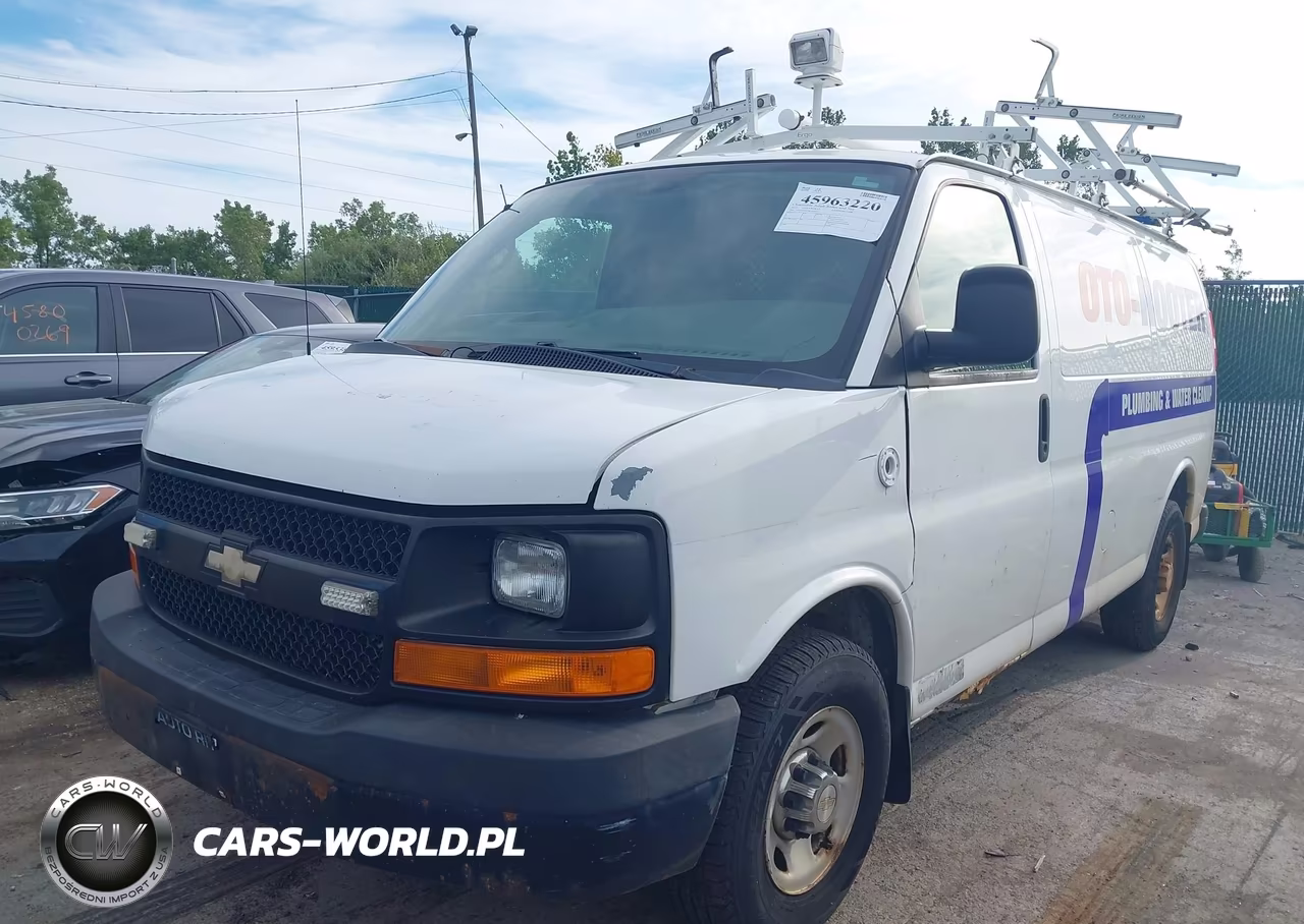 2011 Chevrolet Express 2500 Work Van VIN:1GCWGFBA7B1169413 - 2