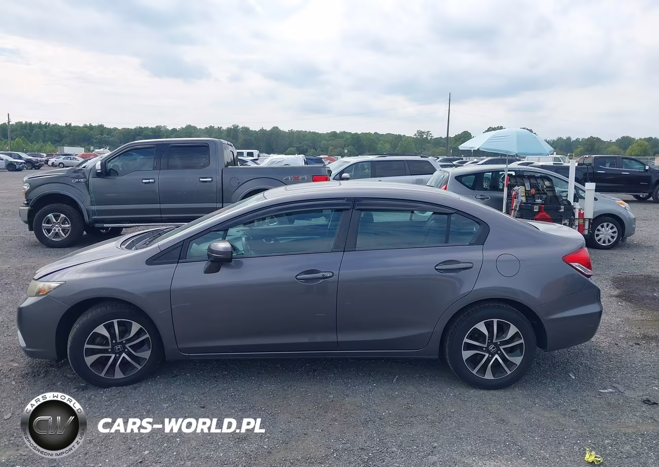 2014 Honda Civic Ex VIN:2HGFB2F83EH546387 - 14
