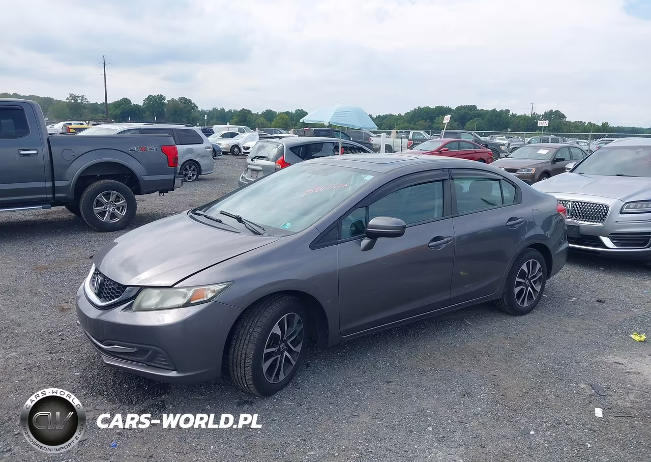 2014 Honda Civic Ex VIN:2HGFB2F83EH546387 - 2