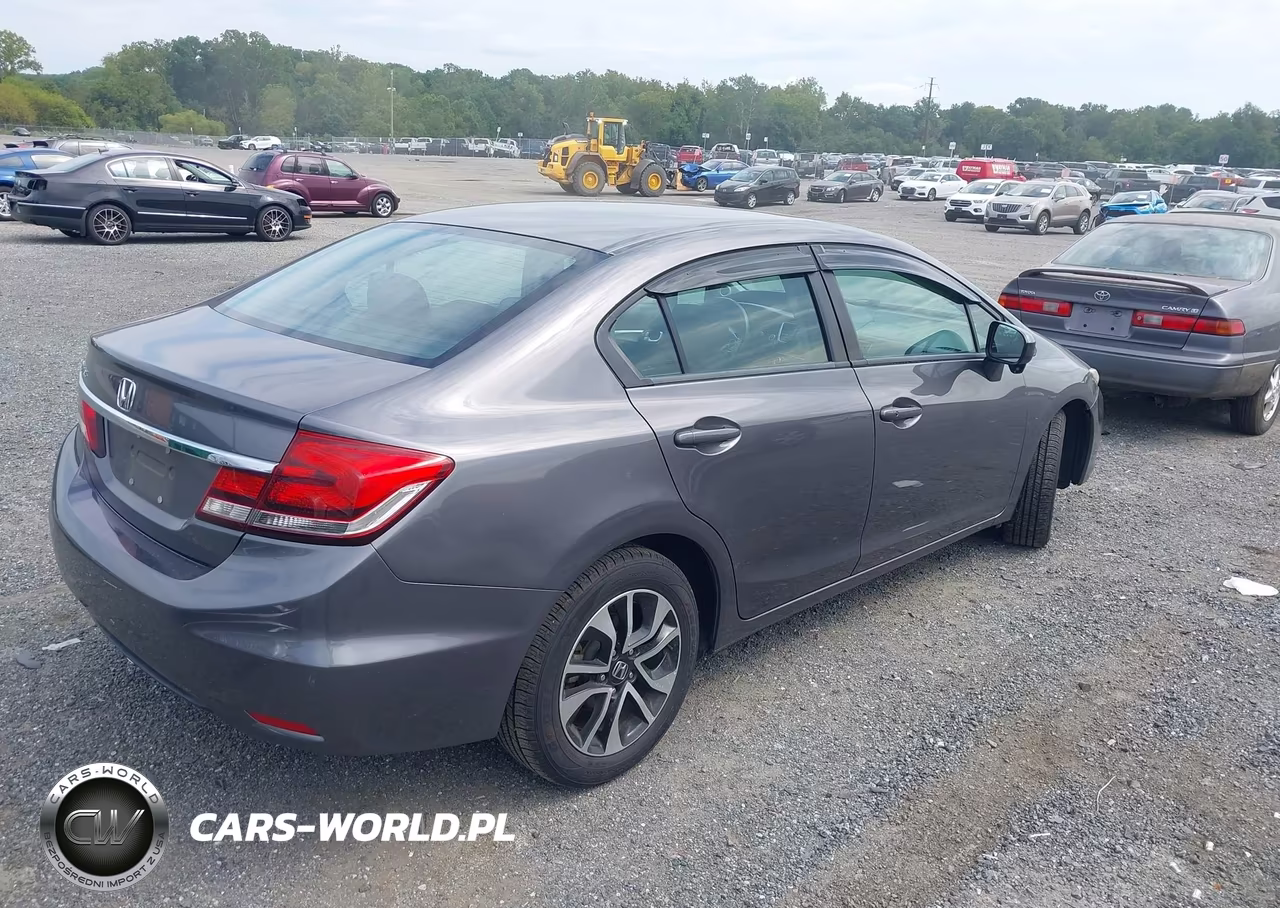 2014 Honda Civic Ex VIN:2HGFB2F83EH546387 - 4