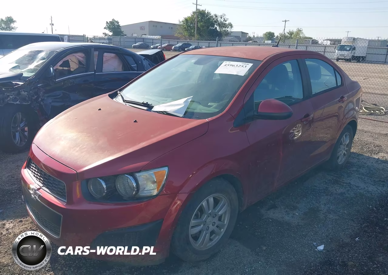 2012 Chevrolet Sonic 2Ls VIN:1G1JA5SH2C4108935 - 2