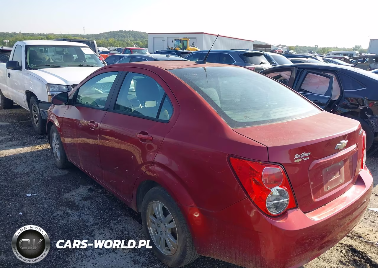 2012 Chevrolet Sonic 2Ls VIN:1G1JA5SH2C4108935 - 3