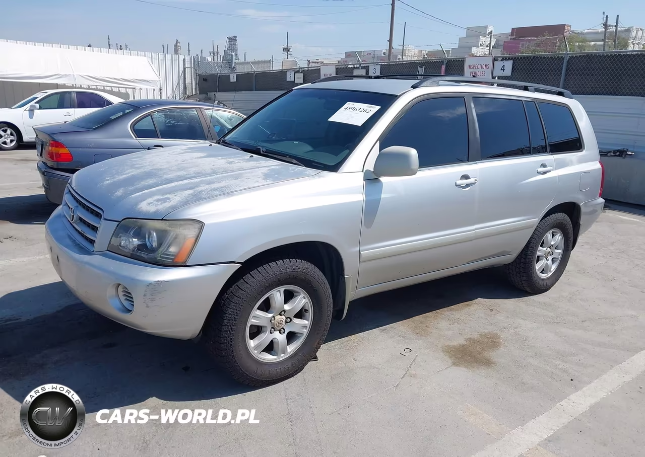 2001 Toyota Highlander V6 VIN:JTEGF21A710023126 - 2