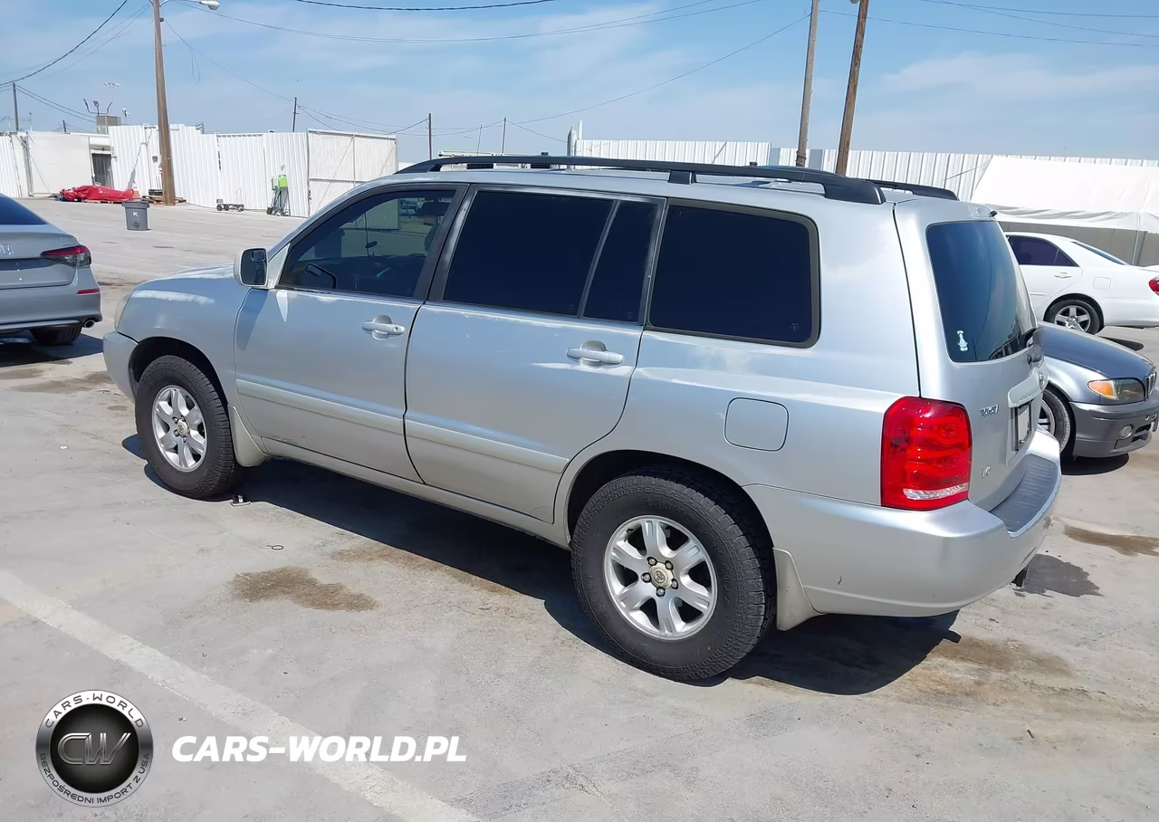 2001 Toyota Highlander V6 VIN:JTEGF21A710023126 - 3