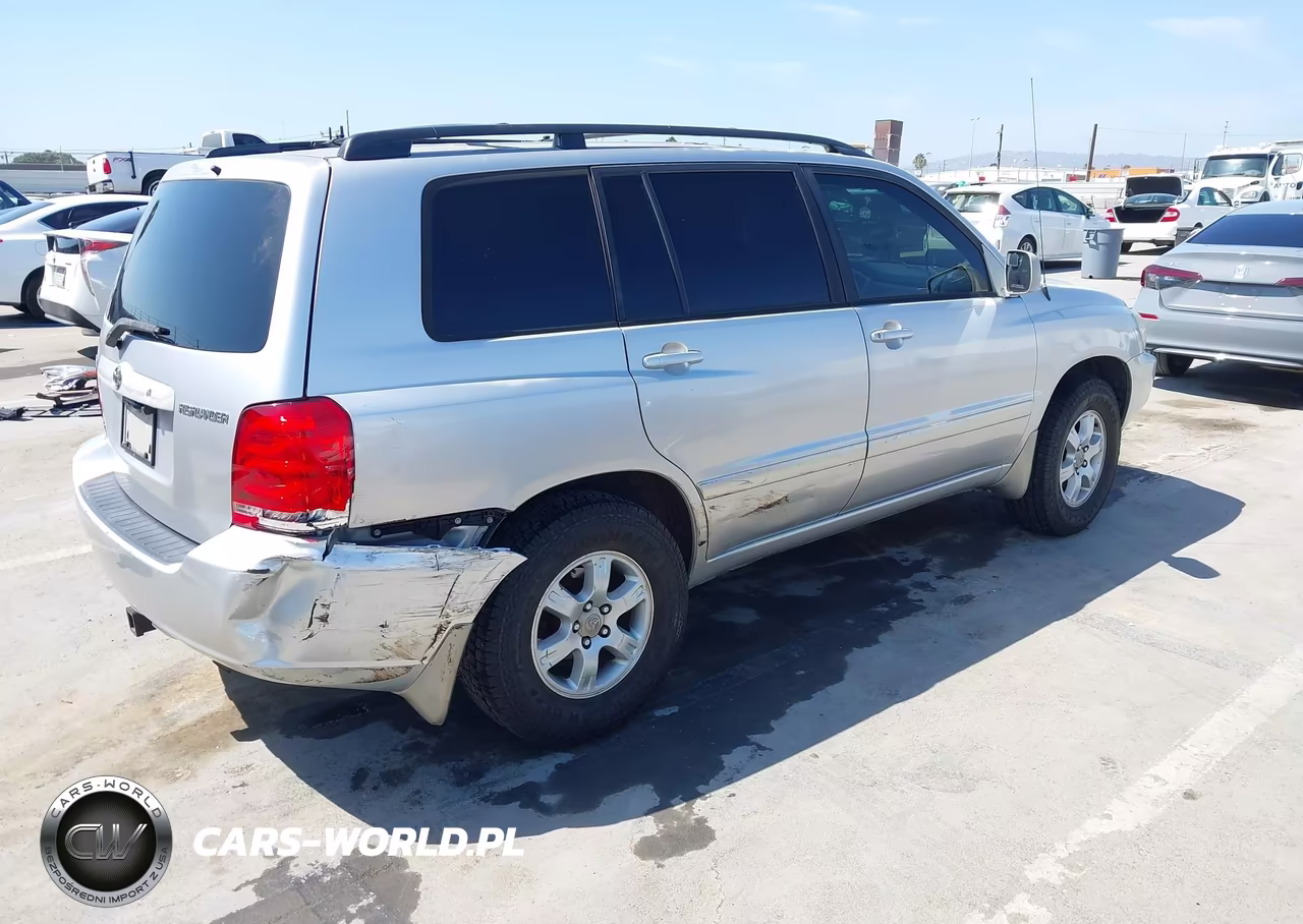 2001 Toyota Highlander V6 VIN:JTEGF21A710023126 - 4